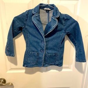 Host pick! Land’s End denim blazer jacket